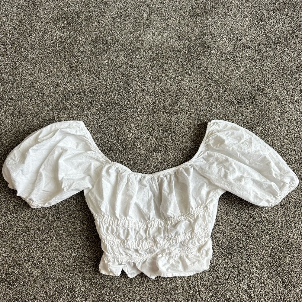 White off the shoulder top nwot